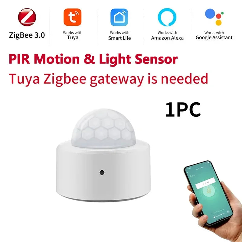 Motion Sensor & Light Detector
