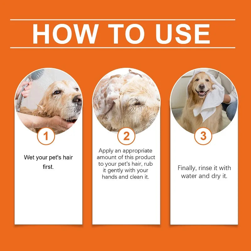 100ml Natural Ingredients Pet Shampoo