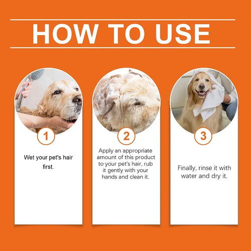 100ml Natural Ingredients Pet Shampoo