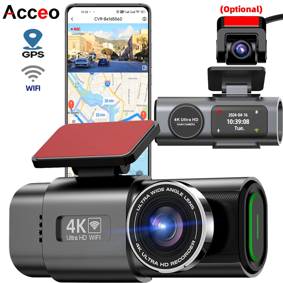 Dash Cam 4K UHD
