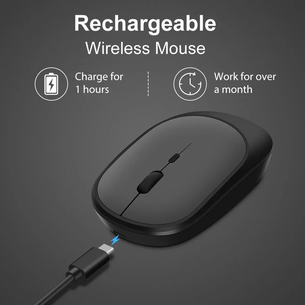 Wireless Mouse Rechargeable