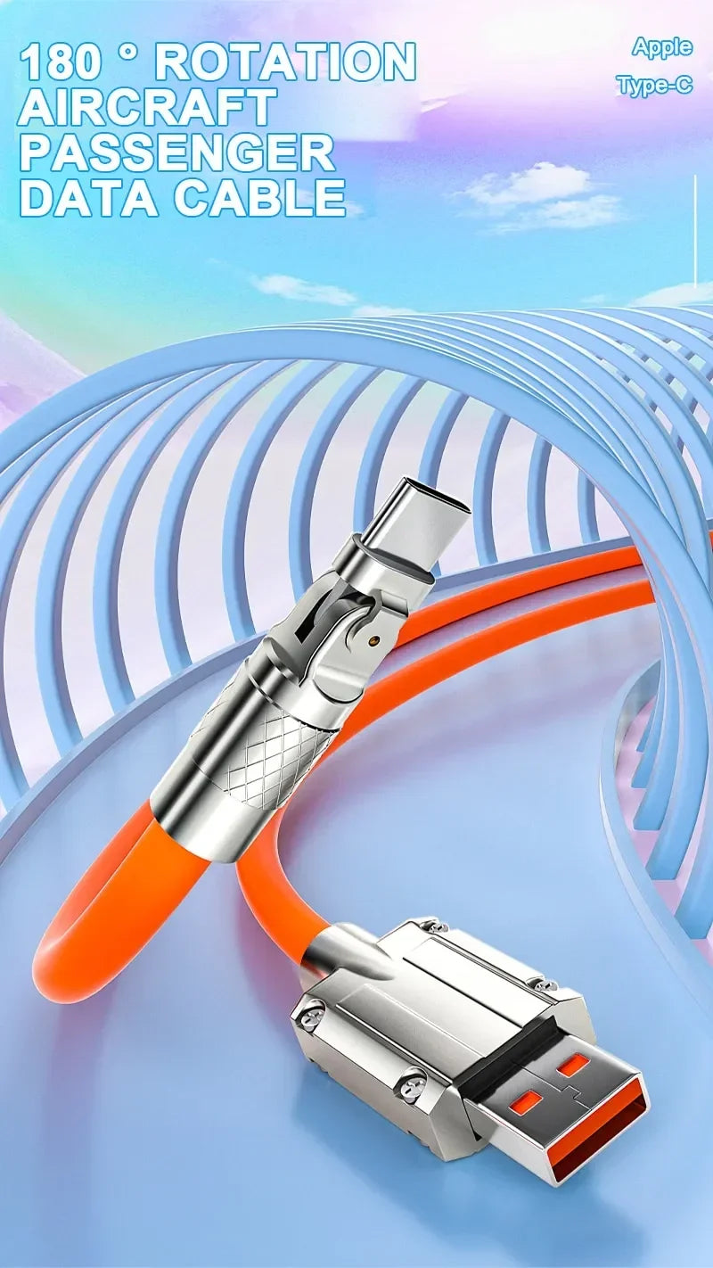 120W 7A Fast Charge USB Type C Cable