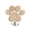 Paw Print Wooden Dog Leash Hanger