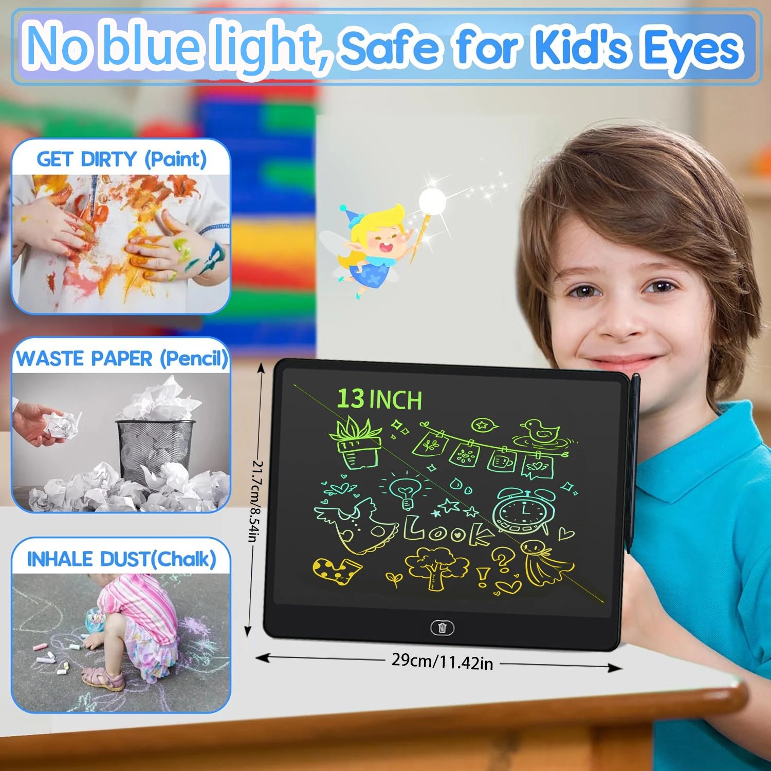 16/13/11 Inch LCD Writing Board