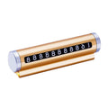 Metal Car Temporary Parking Card