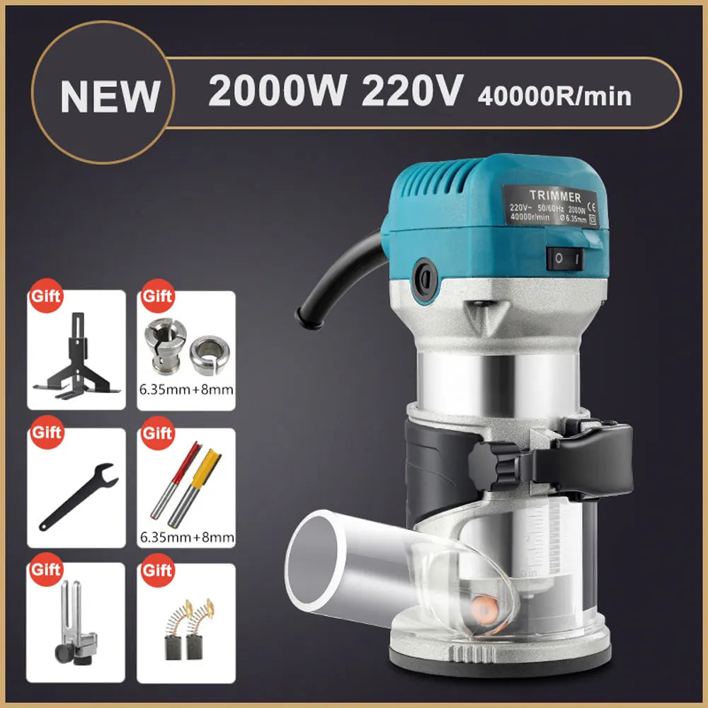 800W/2000W Electric Wood Router