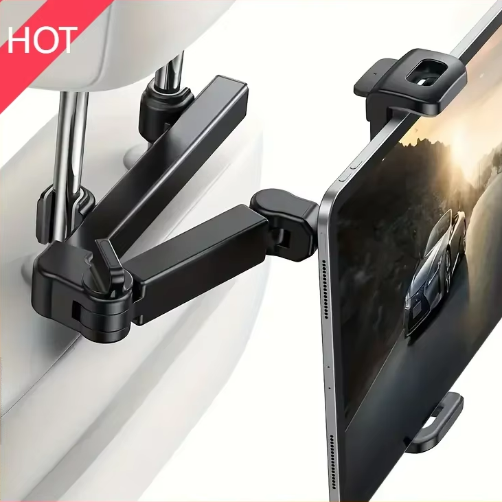 Telescopic Car Rear Pillow Phone Holder